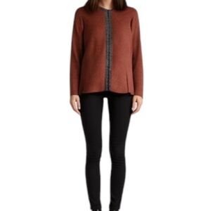 Lafayette 148 New York Wool Blazer Jacket Size M